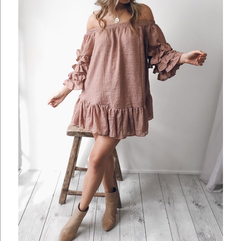 Esther Boutique joan mini dress - pink - S/M